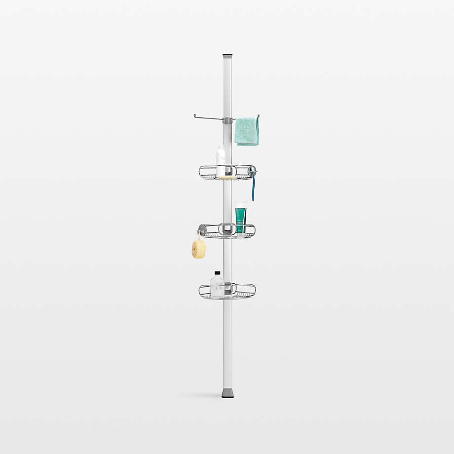 Simplehuman 9' Tension Arm Adjustable Bathroom Shower Caddy
